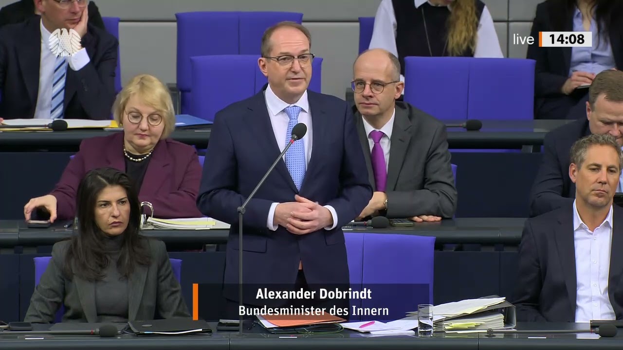 Alexander Dobrindt, CDU/CSU. Innenminister