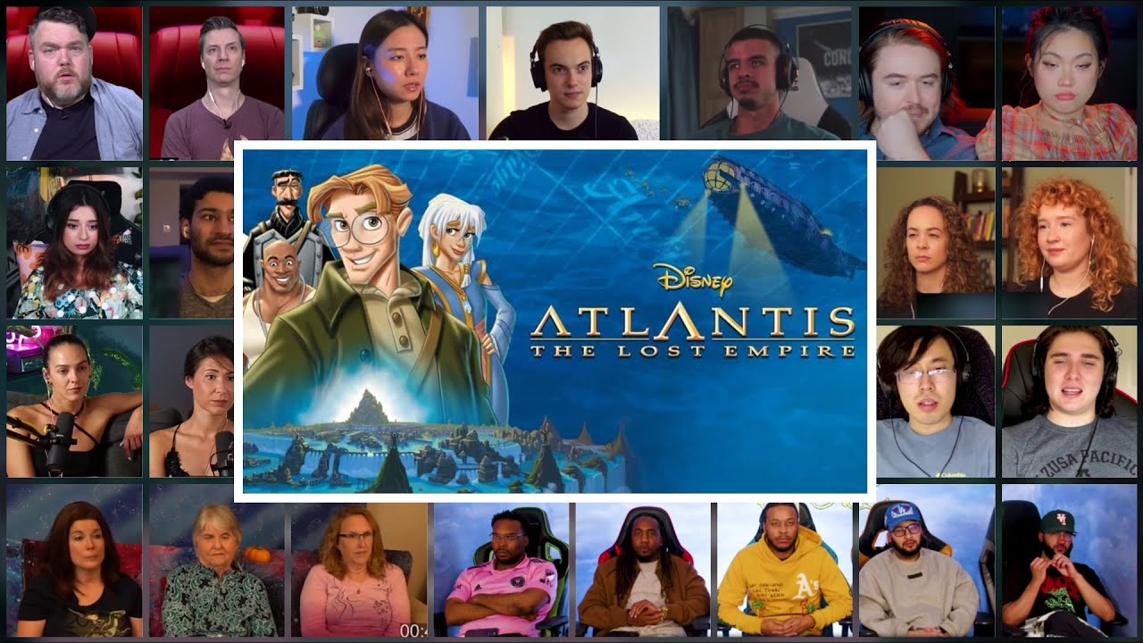 Atlantis : The Lost Empire (2001) Movie Reaction Mashup