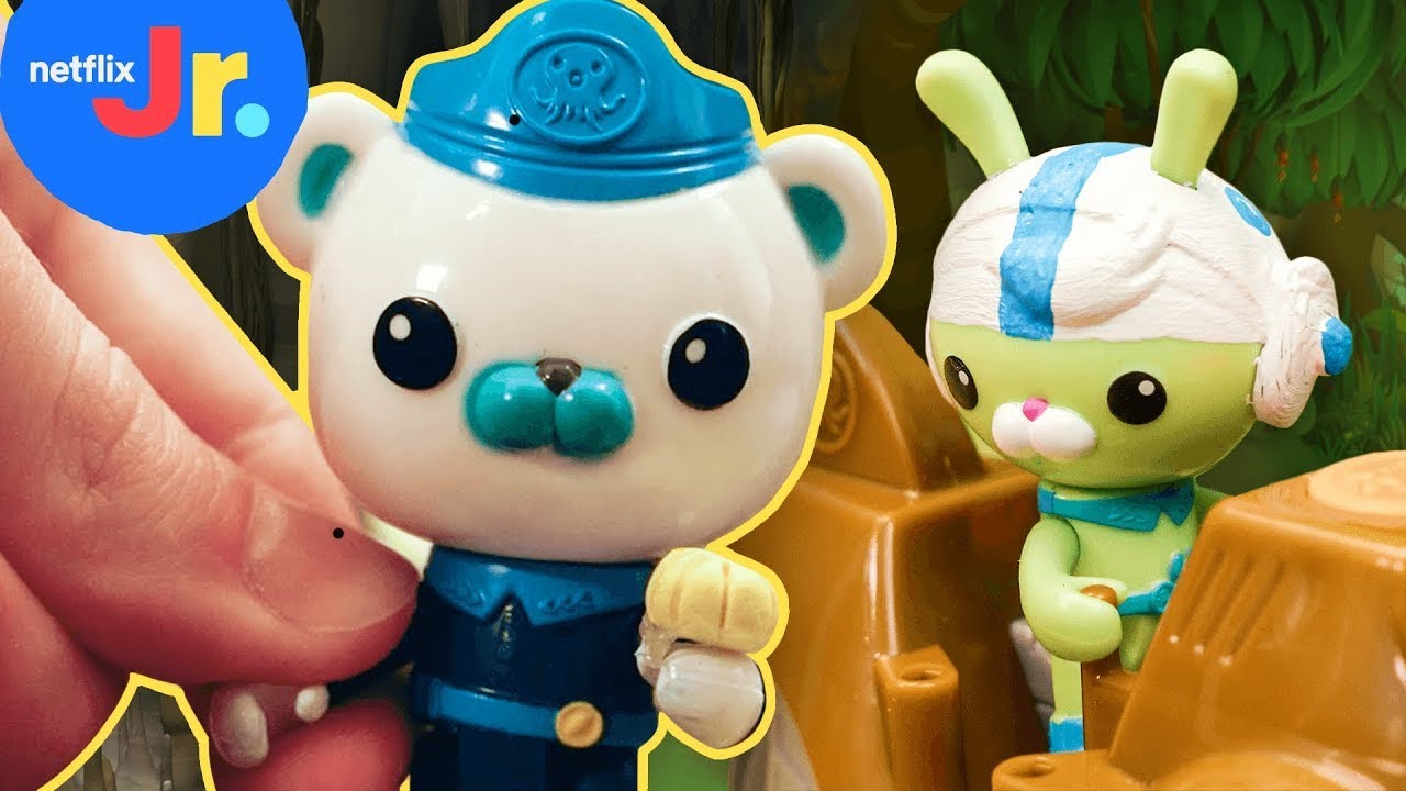 Octonauts Toy Play: Follow the Island Clues! 🐙 Octonauts & the Caves of Sac Actun | Netflix Jr