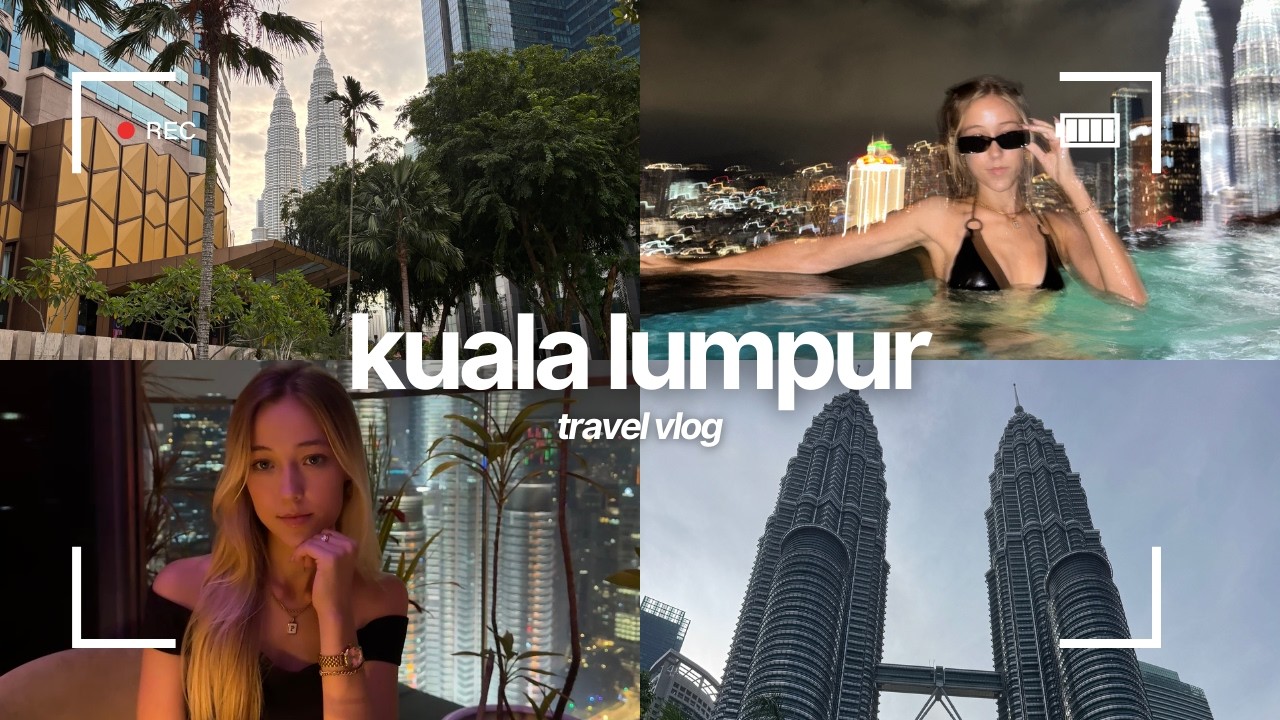 kuala lumpur vlog ♡ a few days in malaysia, travel + city life