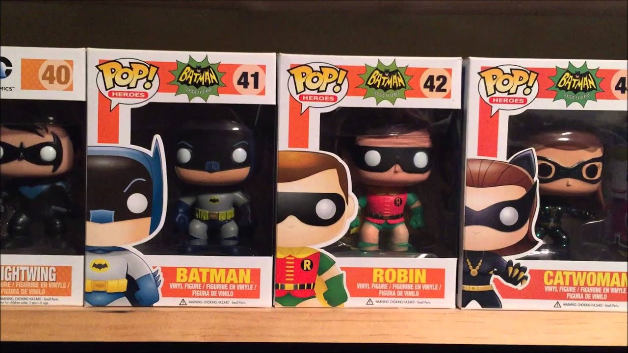 My Funko Pop Heroes DC Collection as of Jan. 1, 2016