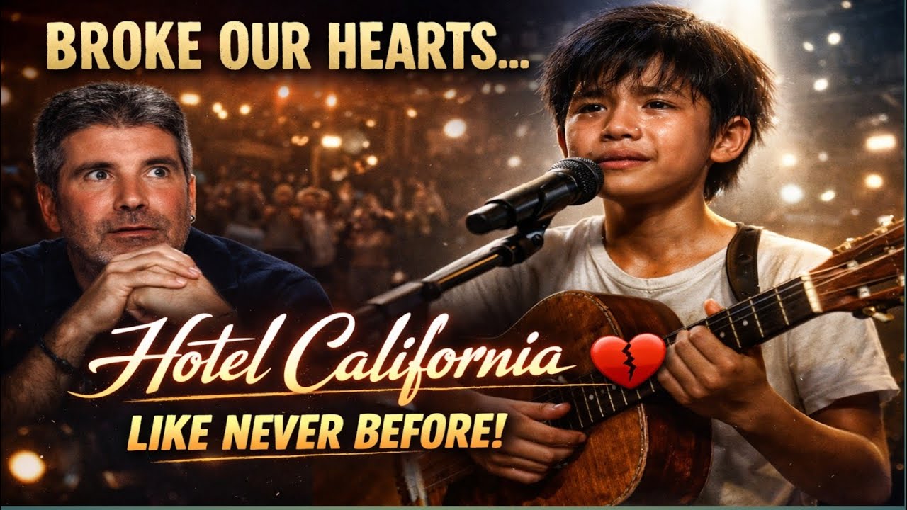 Filipino Boy Sings “Hotel California” — Judges Left in Tears 💔🎸