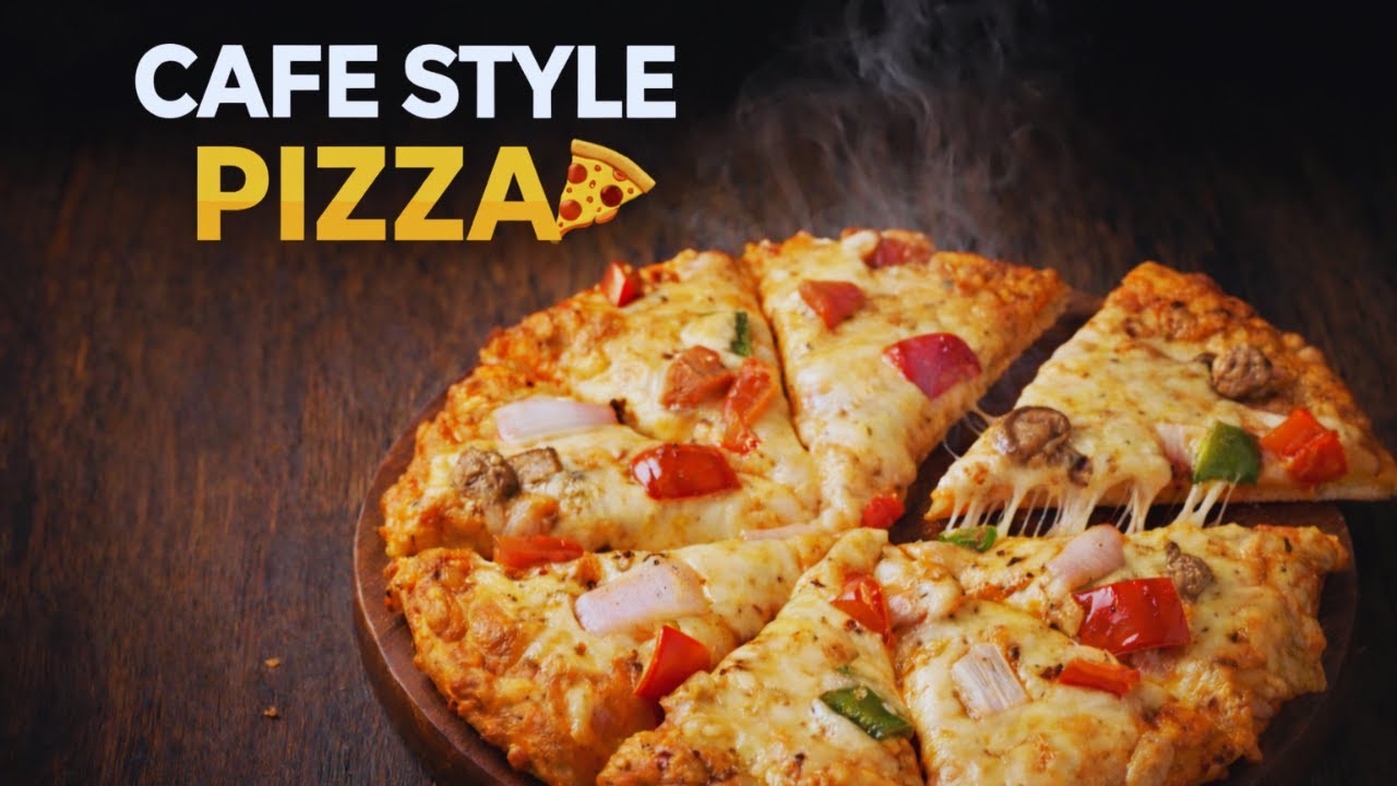 How to Make CAFE Style Pizza at Home 🍕 | Secret Recipe Revealed SupplyWala Recipes
