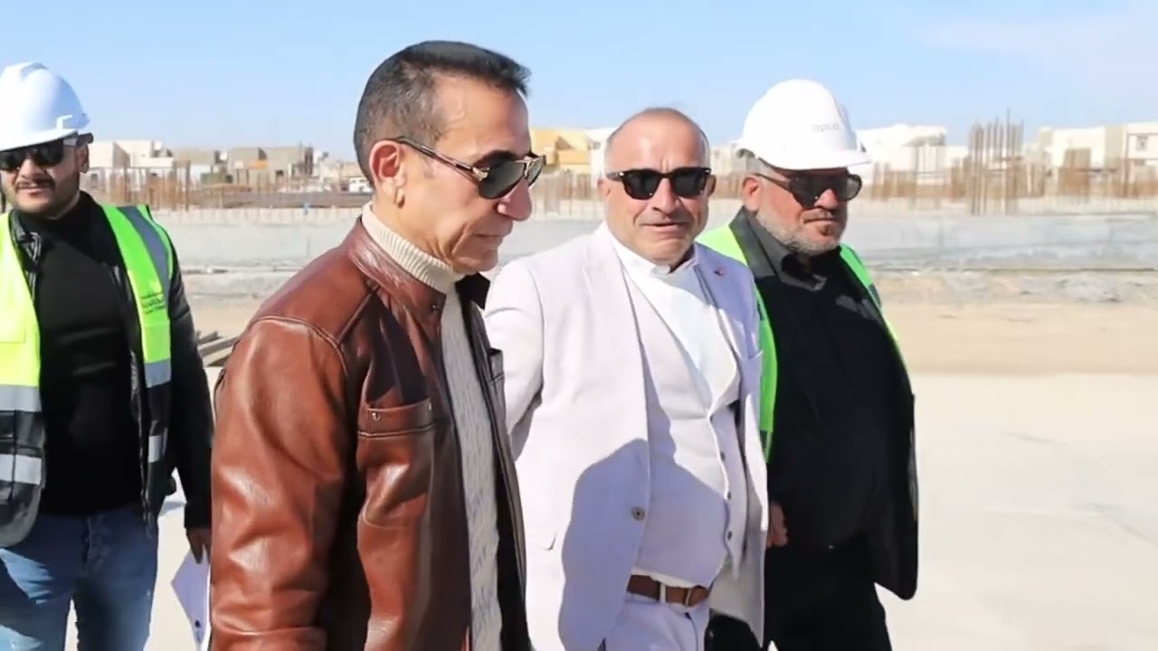 #الصحة_بالميدان// مع مدير عام صحة الأنبار جولة ميدانية لمتابعة نسب إنجاز المشاريع الصحية 