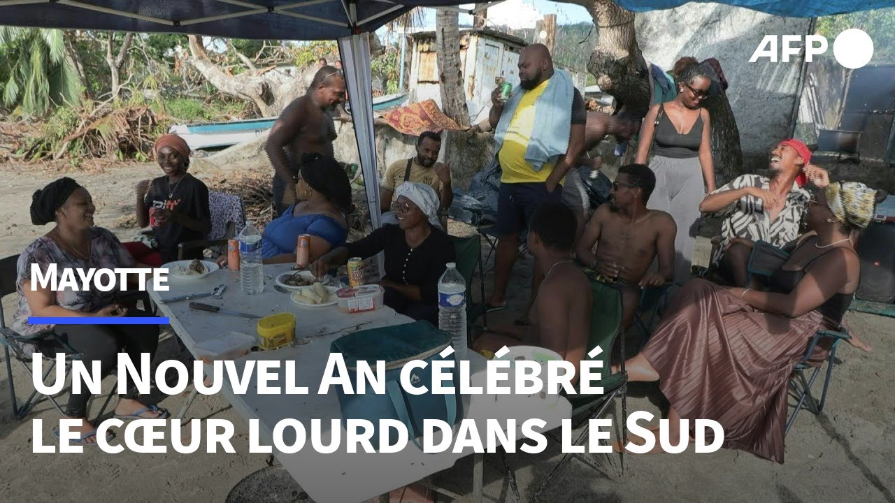 Dans le sud de Mayotte moins dévasté, un Nouvel An en demi-teinte | AFP