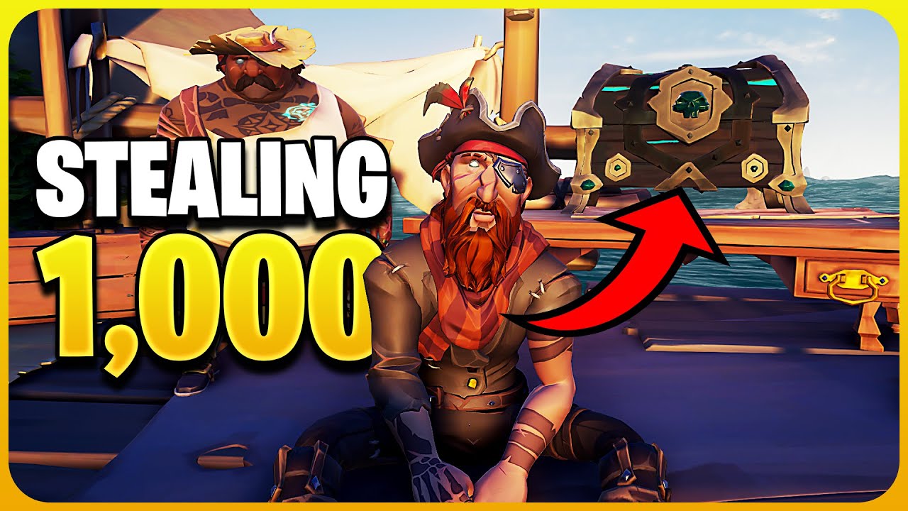 Stealing 1000 Chest of Legends in 2023 (Sea of Thieves Gameplay)
