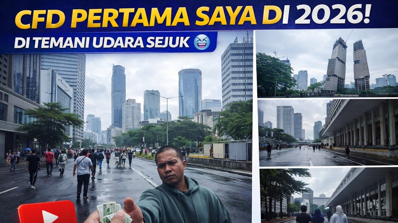 CFD Pertama Saya Di 2026! Di Temani Udara Sejuk🥶 Orang Tidak Di Kenal Minta Uang Kesaya Jangan Kasih