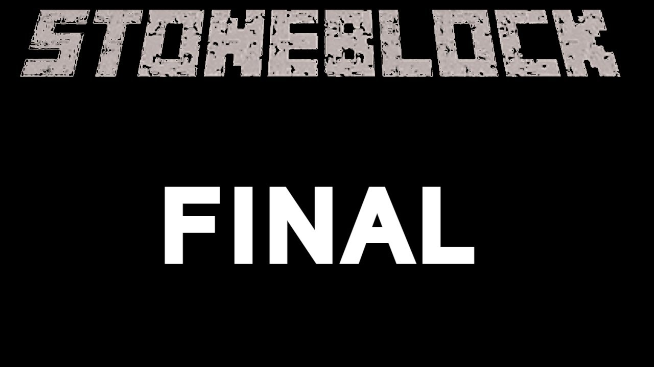 O FIM! StoneBlock #016 (Modpack 1.12 HQM)