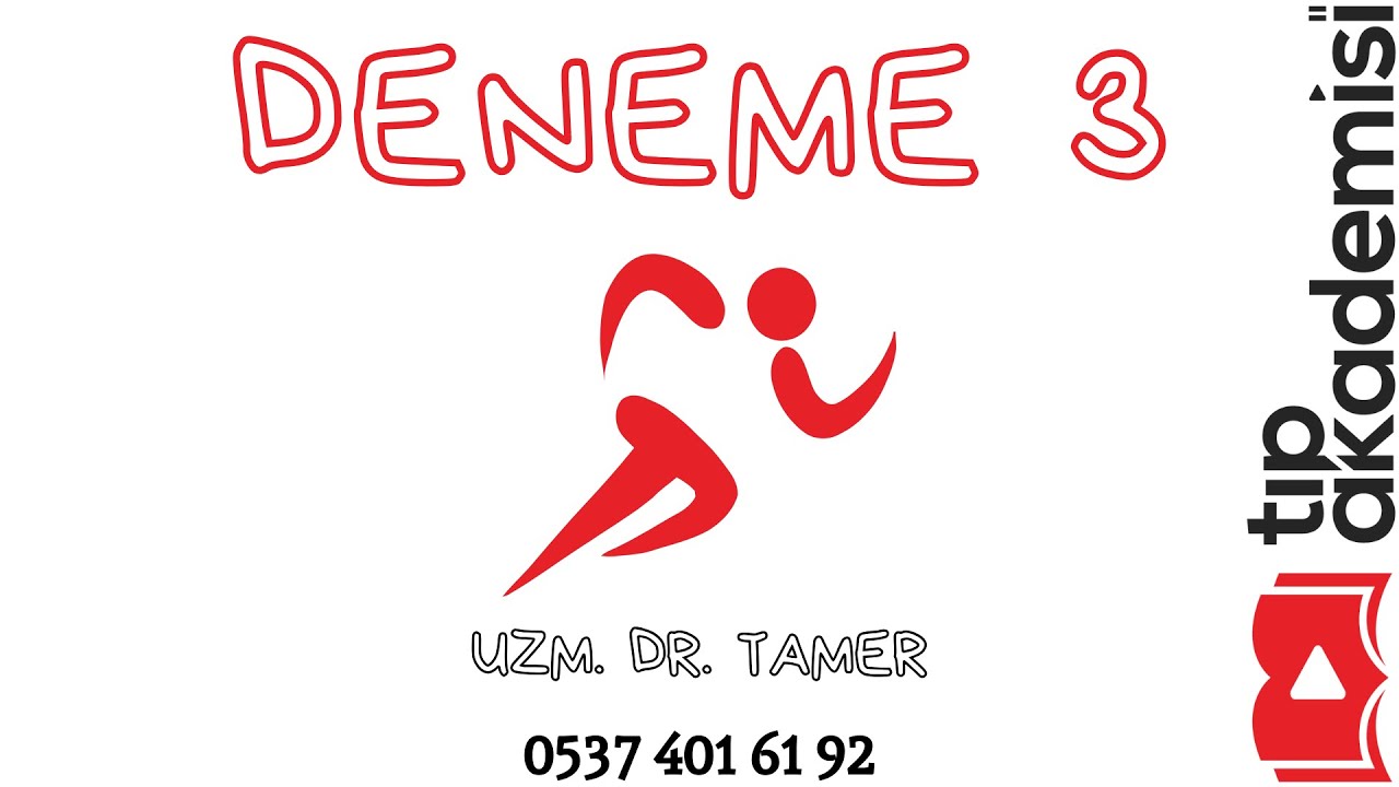 TUS Anatomi Deneme 3 Dr. Tamer