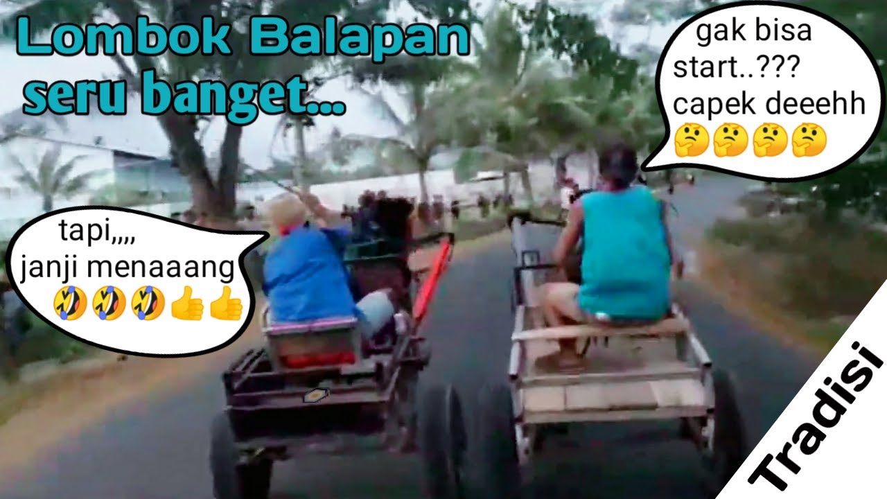 gaya joki kocak hampir ricuh tapi bergengsi dan seru banget || edisi balap kuda lombok