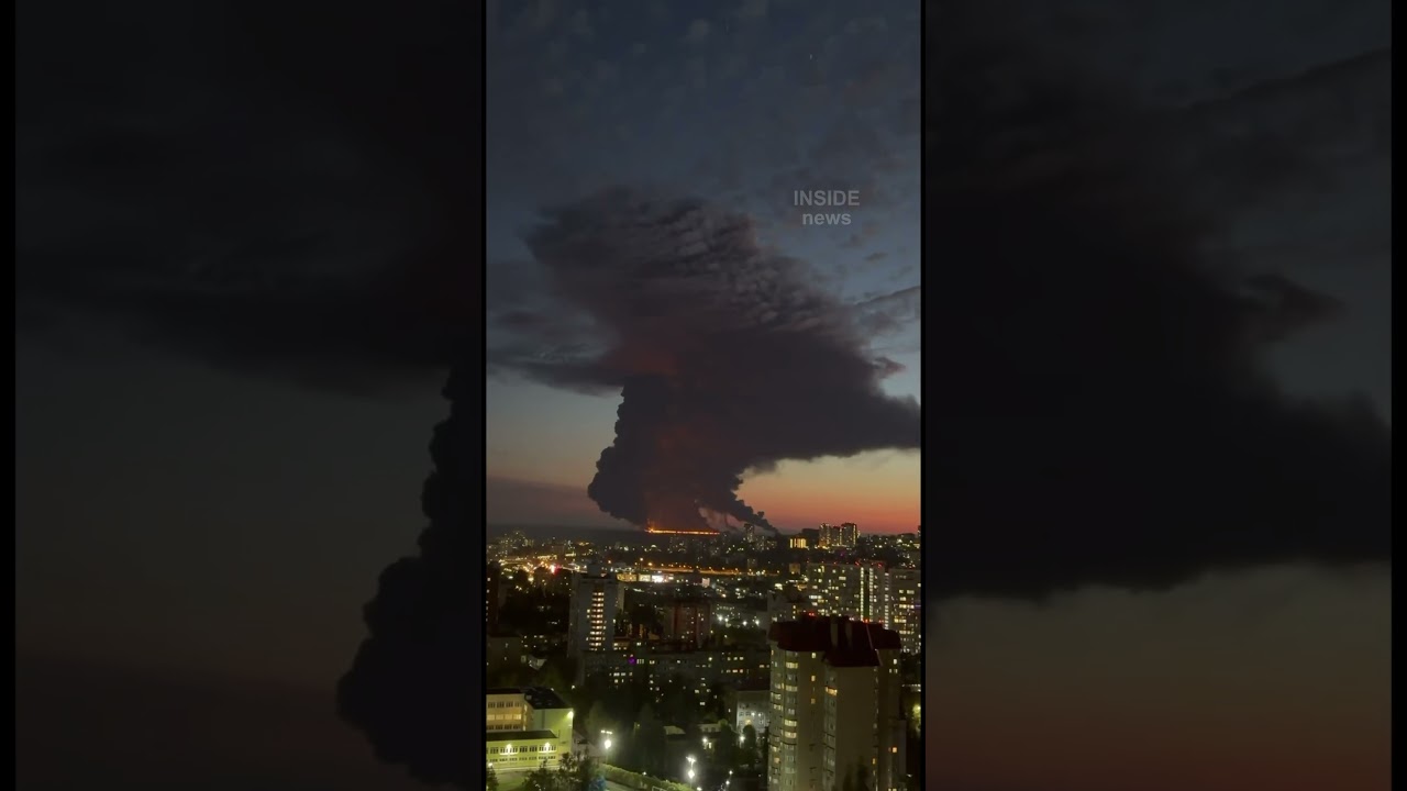💥 СОЧИ В ДЫМУ &mdash; ГОРИТ ТАНКЕР AFRAMAX RIO