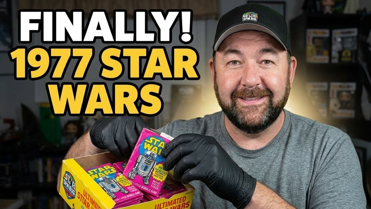 Потрясающие 3-я серия Topps Star Wars 1977 года! ⭐ Оригинальный винтажный набор Wax Pack