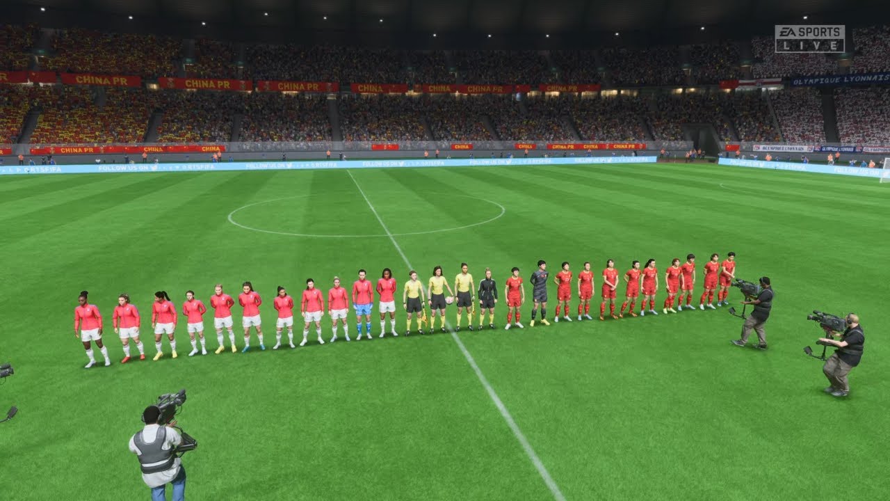 January 16, 2026 - China vs Lyon - Women's International Friendly - FIFA 23 Gameplay