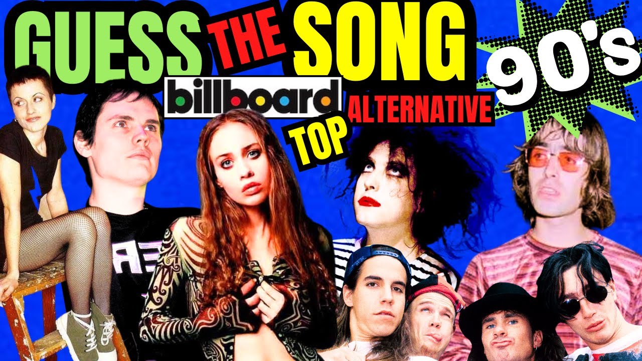 Guess The Song | 90's Alternative | Billboard Top 3 Songs Each Year