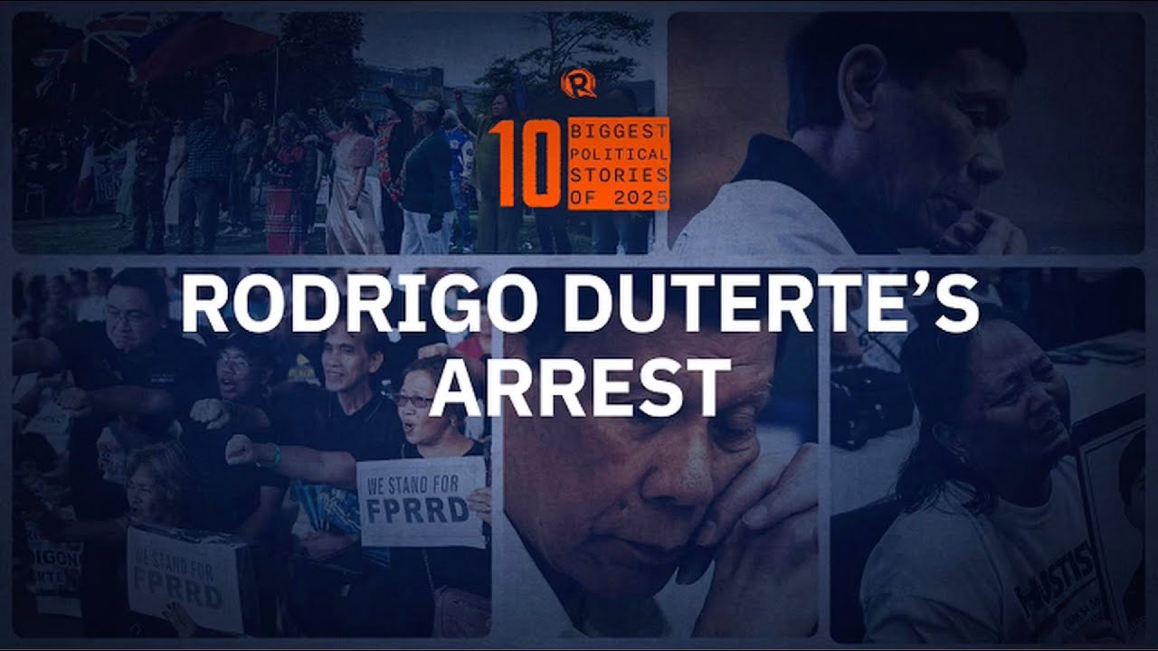 Top political stories of 2025: Rodrigo Duterte in the ICC