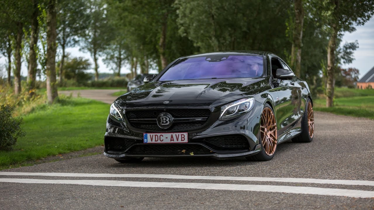BRABUS Mercedes S B63S 730 Coupe - LOUD Accelerations & Crackles !