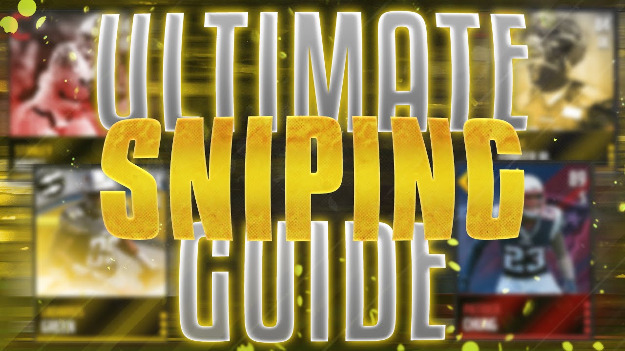 The ULTIMATE SNIPING GUIDE! Sniping Filters, Tips, and More! | Madden Mobile