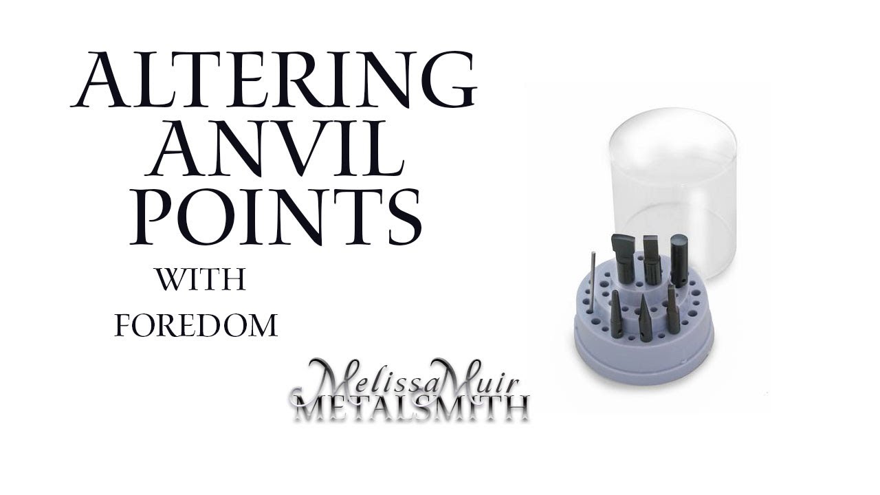 How To Alter Foredom Anvil Points For the Hammer Handpiece
