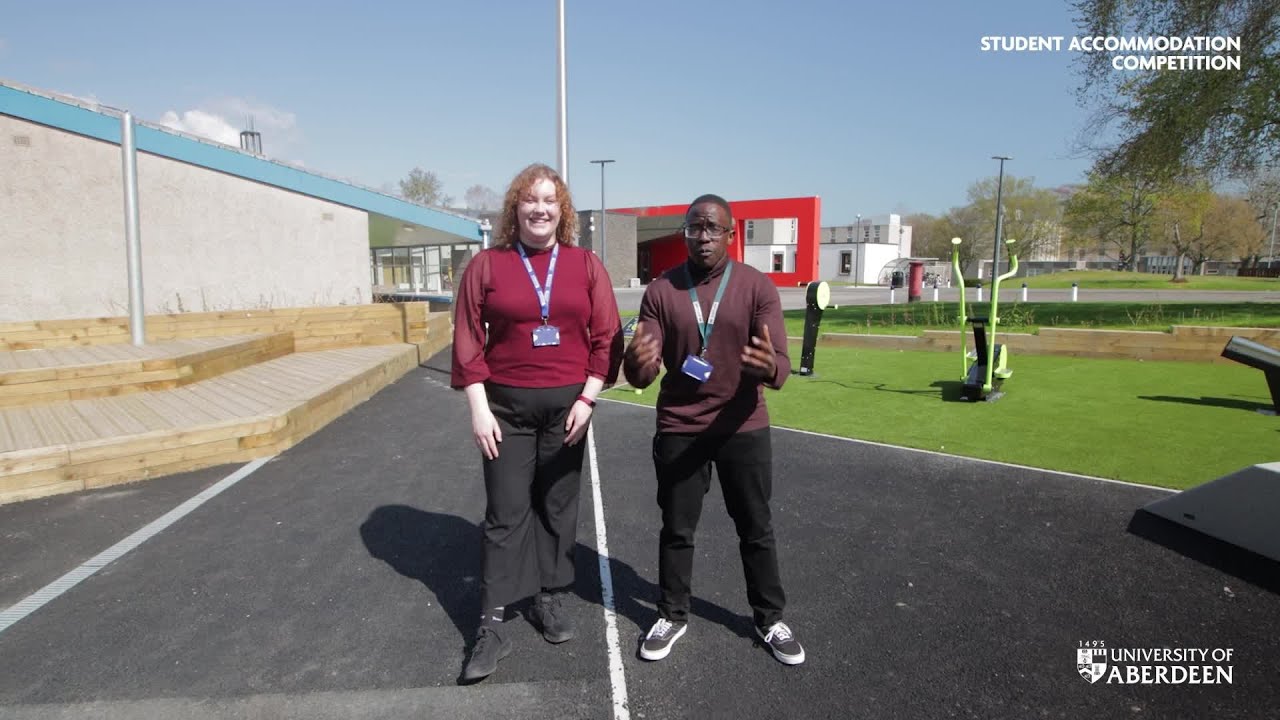 We’re live at our Hillhead Student Village to reveal of who won a free year of accommodation!