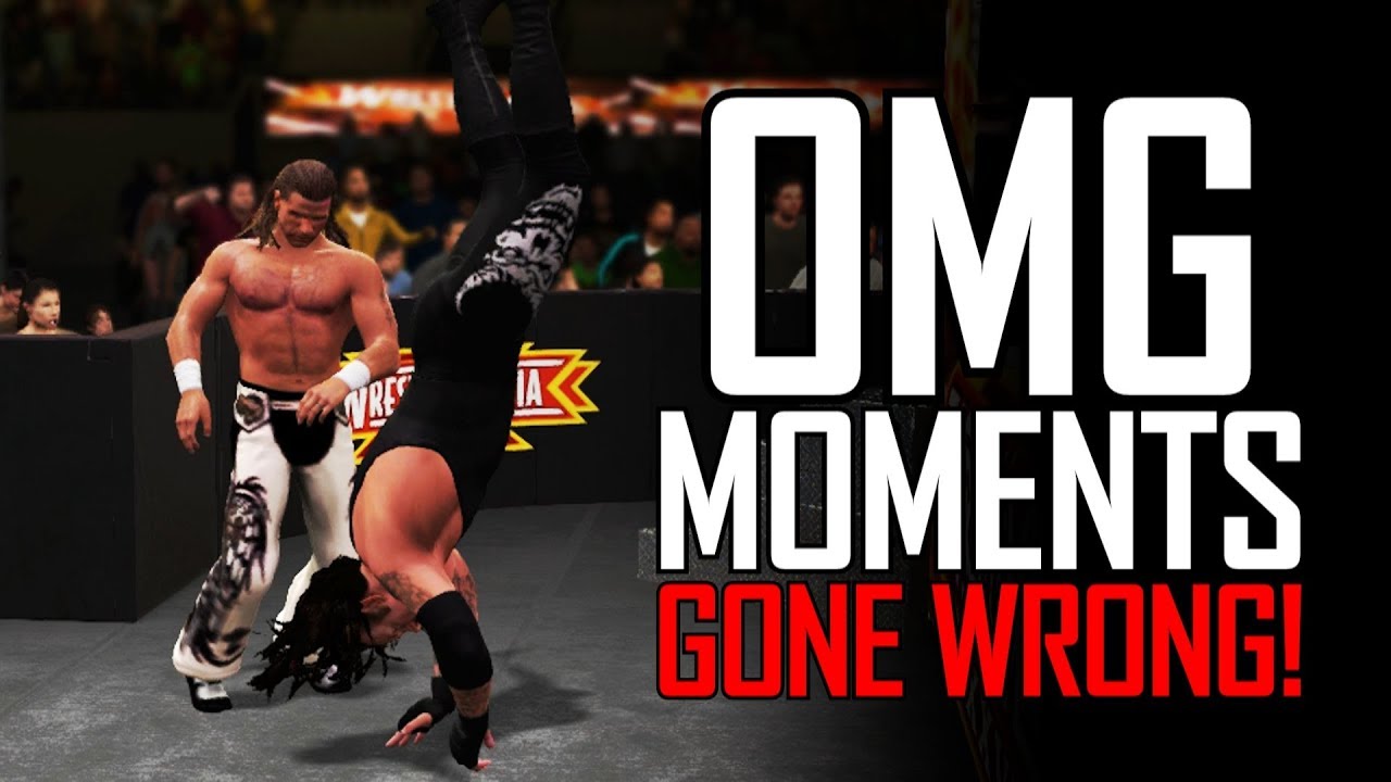 OMG MOMENTS GONE WRONG IN WWE GAMES! (OMG Moment Reversal Animations)