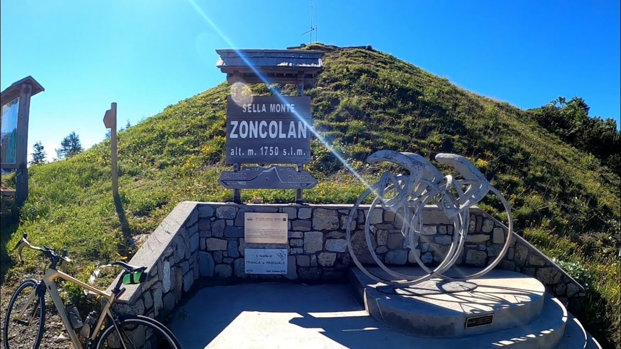 salita al Monte Zoncolan da Ovaro e Sutrio in bici da corsa