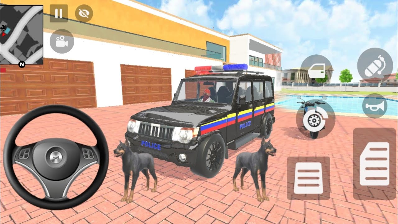 Police car modified ker li 😎 in Indian Theft Auto Simulator