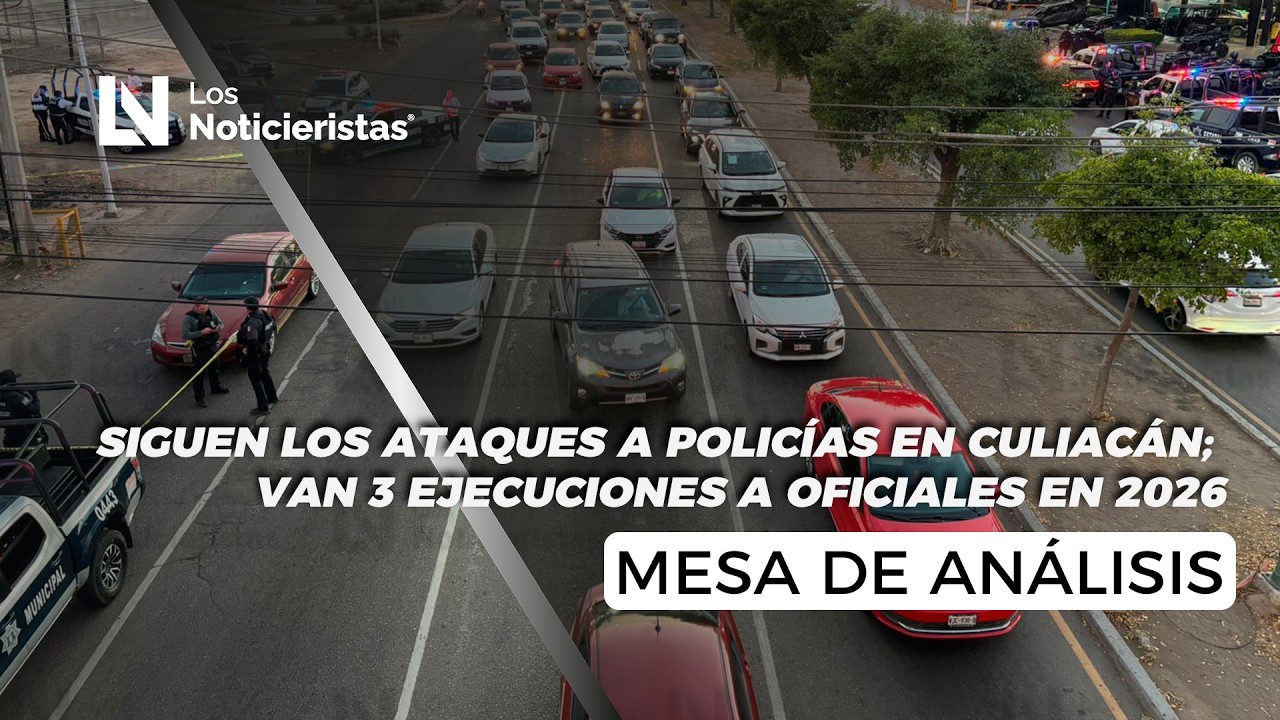 Siguen los ataques a policías en Culiacán; van 3 ejecuciones a oficiales en 2026