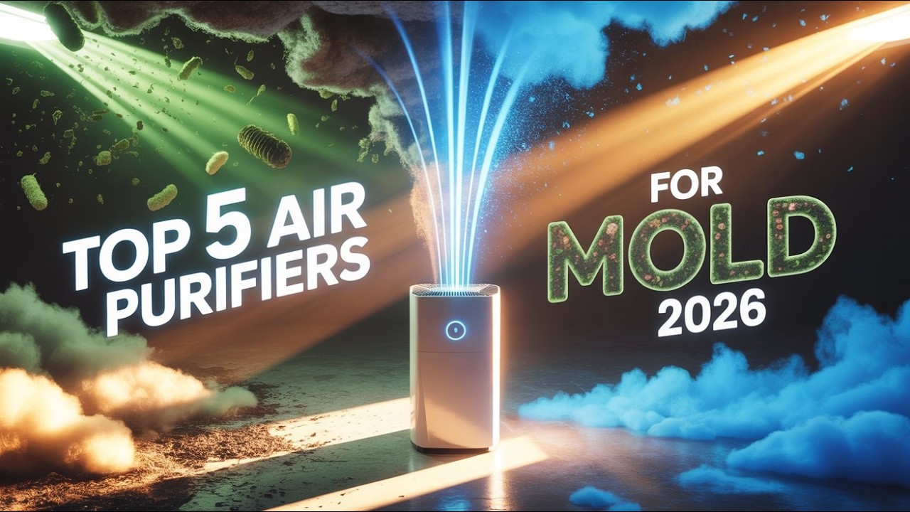 🌬️ Top 5 Best Air Purifier for Mold in 2026! 🦠🏆 Breathe Fresh & Clean Air All Year