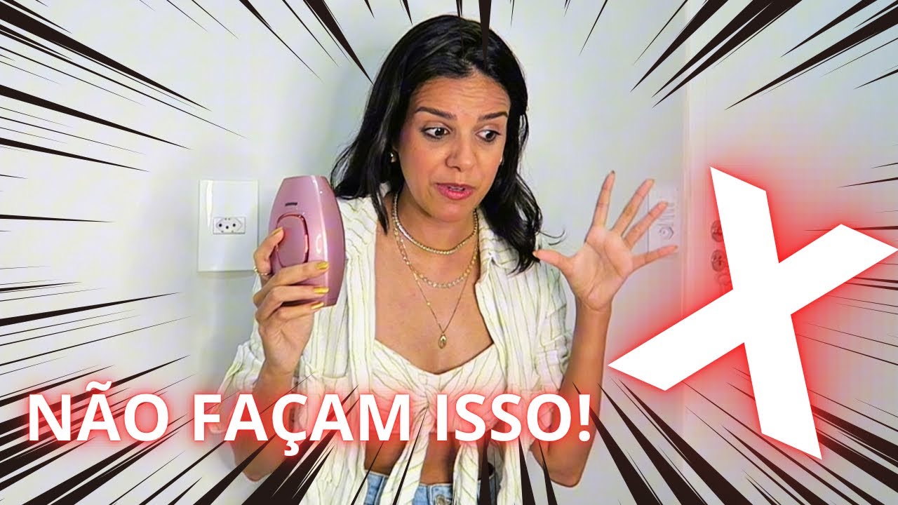 3 MESES USANDO A DEPILADORA DE LUZ PULSADA DA SHOPEE