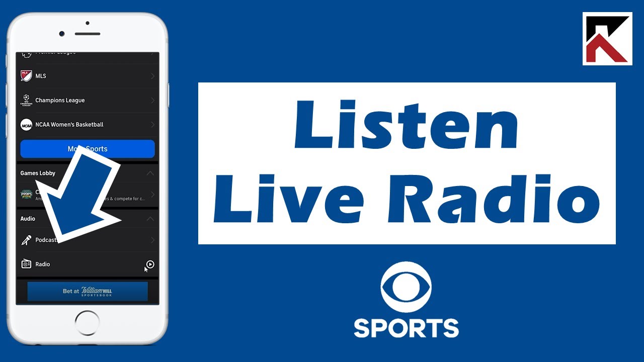 How To Listen To Live Radio CBS Sports App