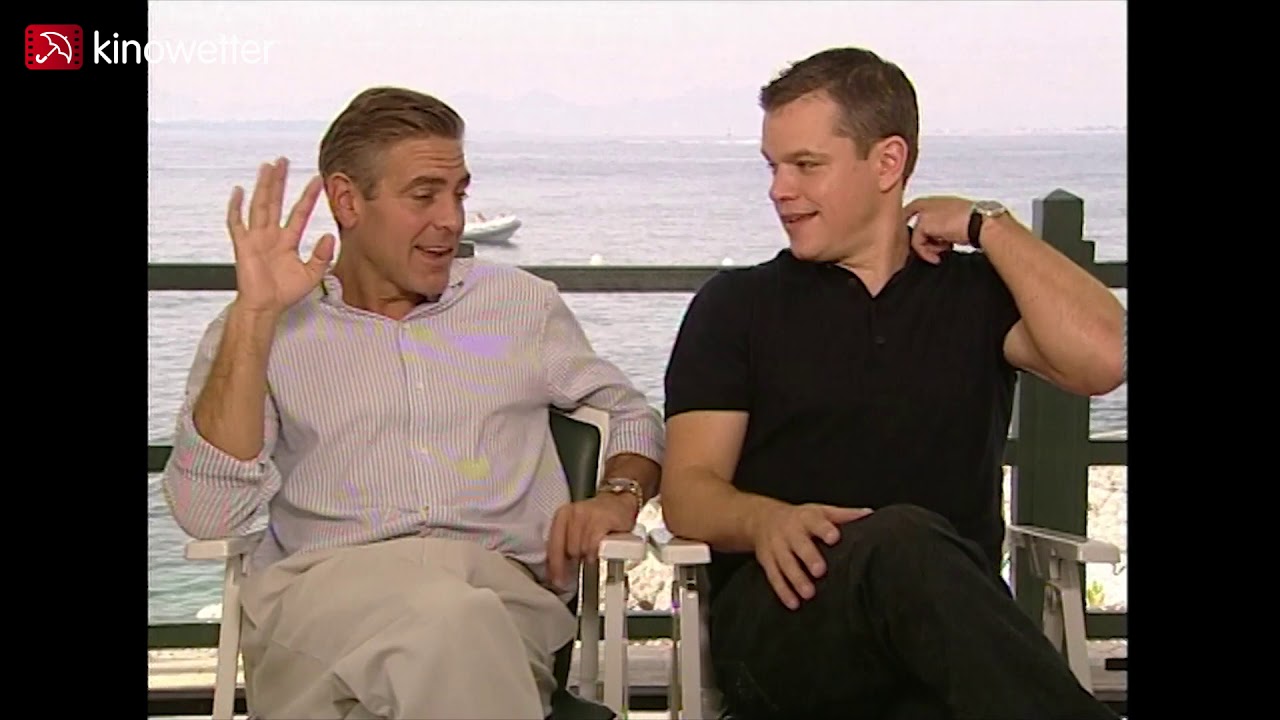 Interview George Clooney & Matt Damon OCEAN'S THIRTEEN