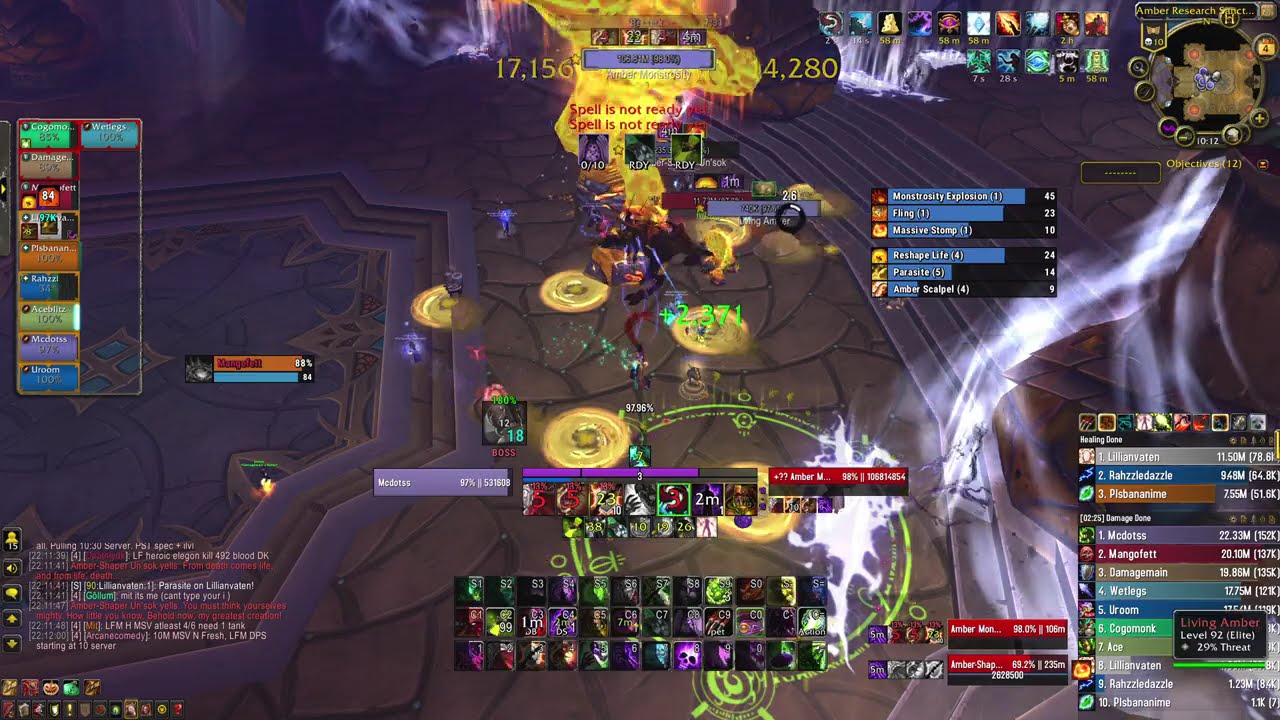 Amber Shaper Un'sok | HoF 10M Heroic | Affliction Warlock