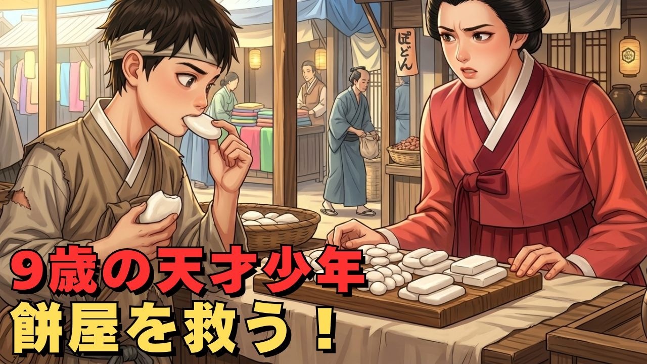 借金まみれの餅売りの前に現れた、親を失った9歳の天才少年…その“舌”がすべてを変えた！｜野談｜昔話｜いきさつ｜笑い話 | 戦国時代