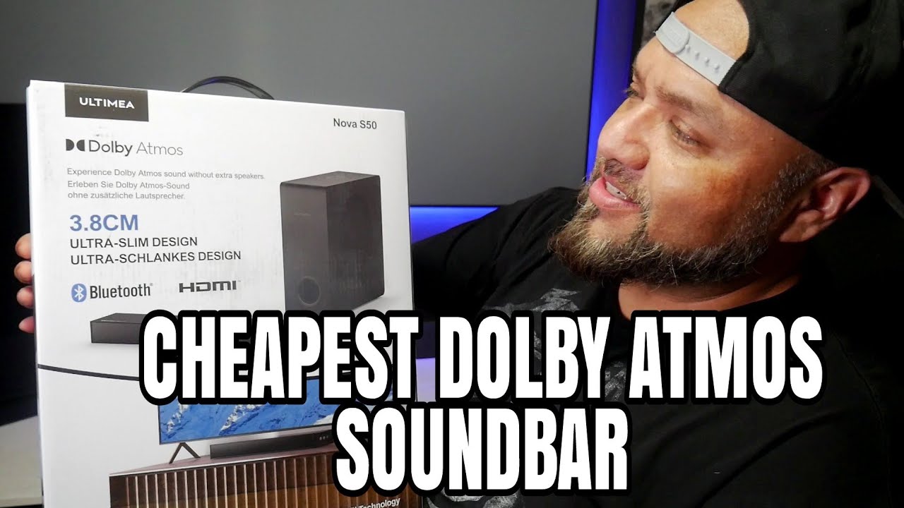 Я купил самый дешевый саундбар Dolby Atmos на Amazon.