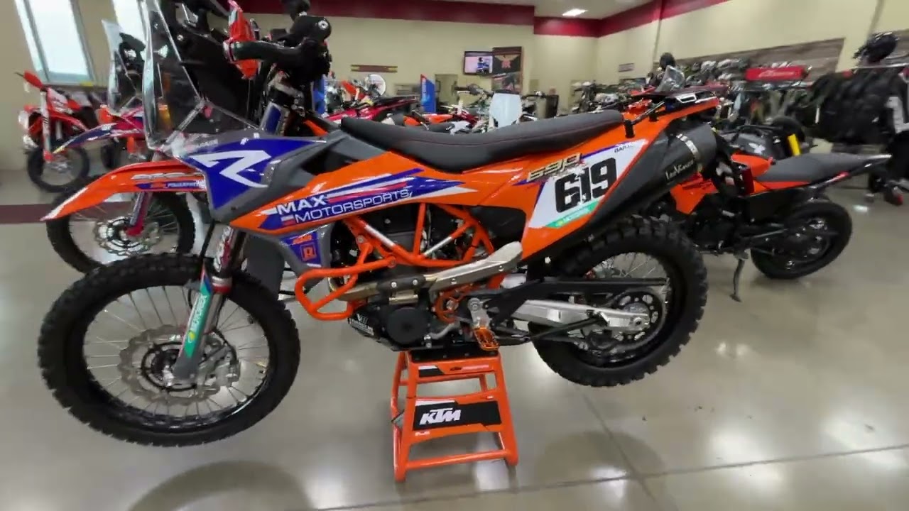 2024 KTM 690 Max Rally build
