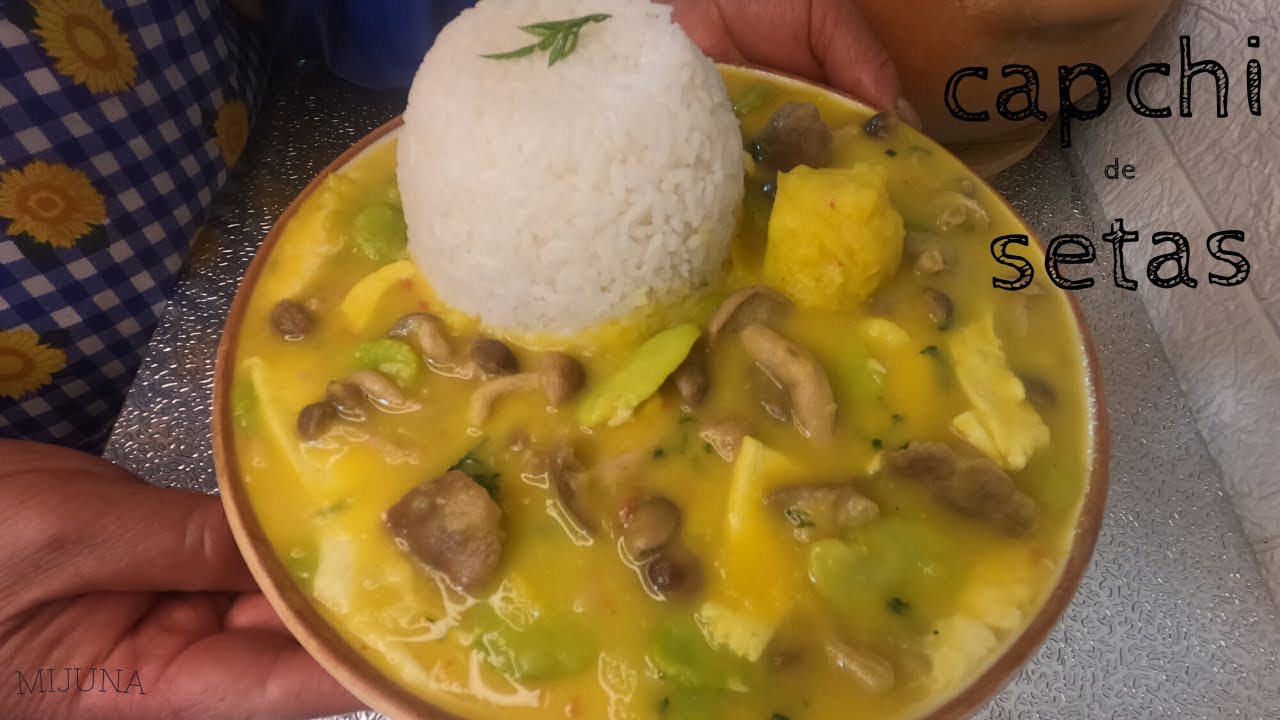 Cómo cocinar CAPCHI de SETAS cusqueño || Al estilo de la señora Rosa 🌹 Perú