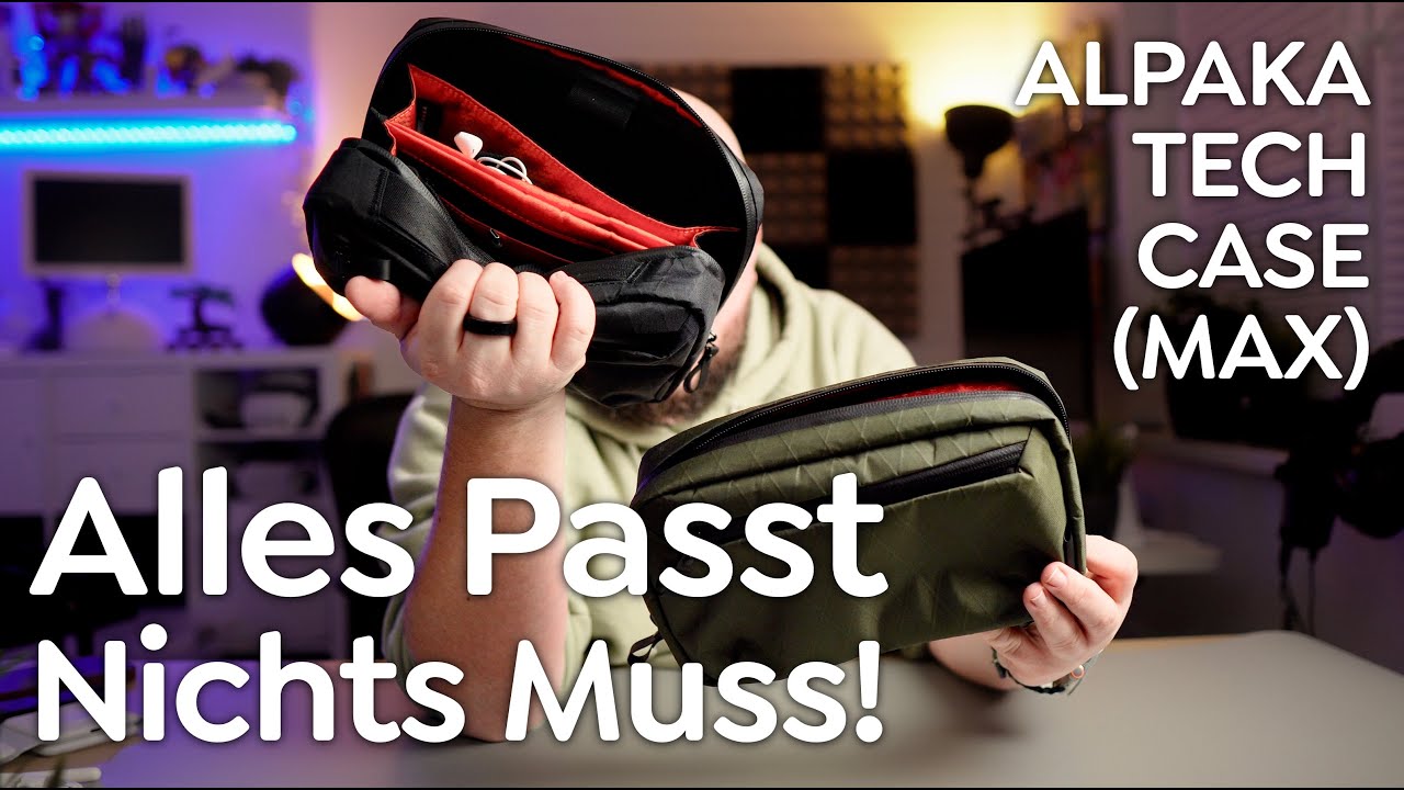 ALPAKA Elements Tech Case (Max) - Wie viel passt in die Tech Bags?