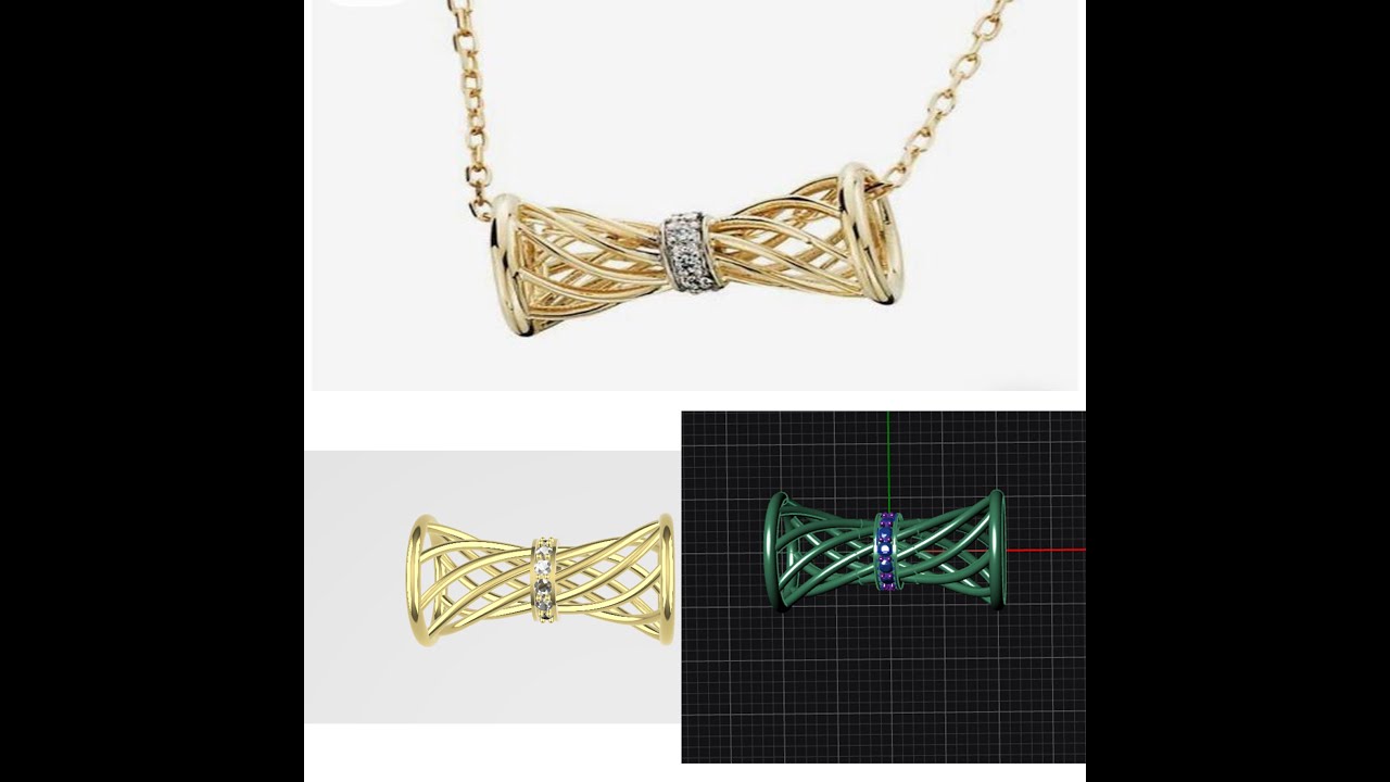 Pendant Tutorial Step by Step Rhino/Matrix CAD Modeling