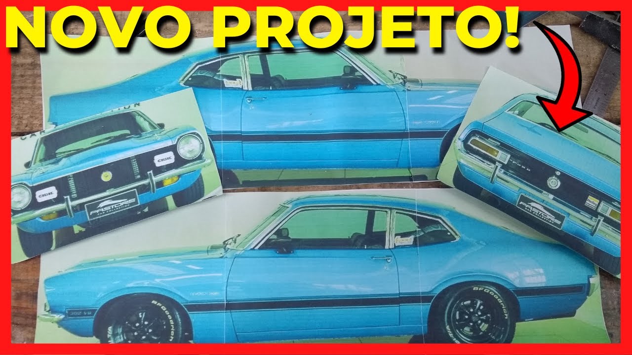 APRESENTANDO O NOVO PROJETO - FORD MAVERICK GT 302 V8 1/8 - #1