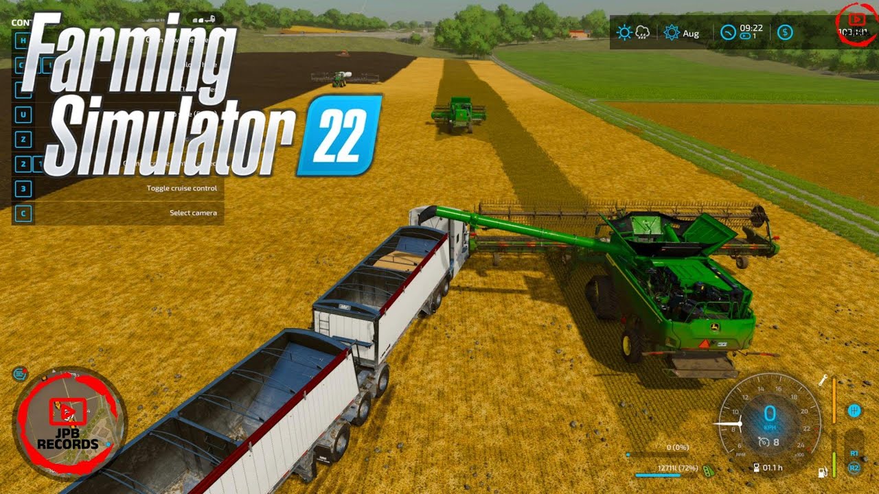 Speed Farming in Style: Farming Simulator 2022 Timelapse Showcase Episode 9 #Timelapse #SpeedFarming
