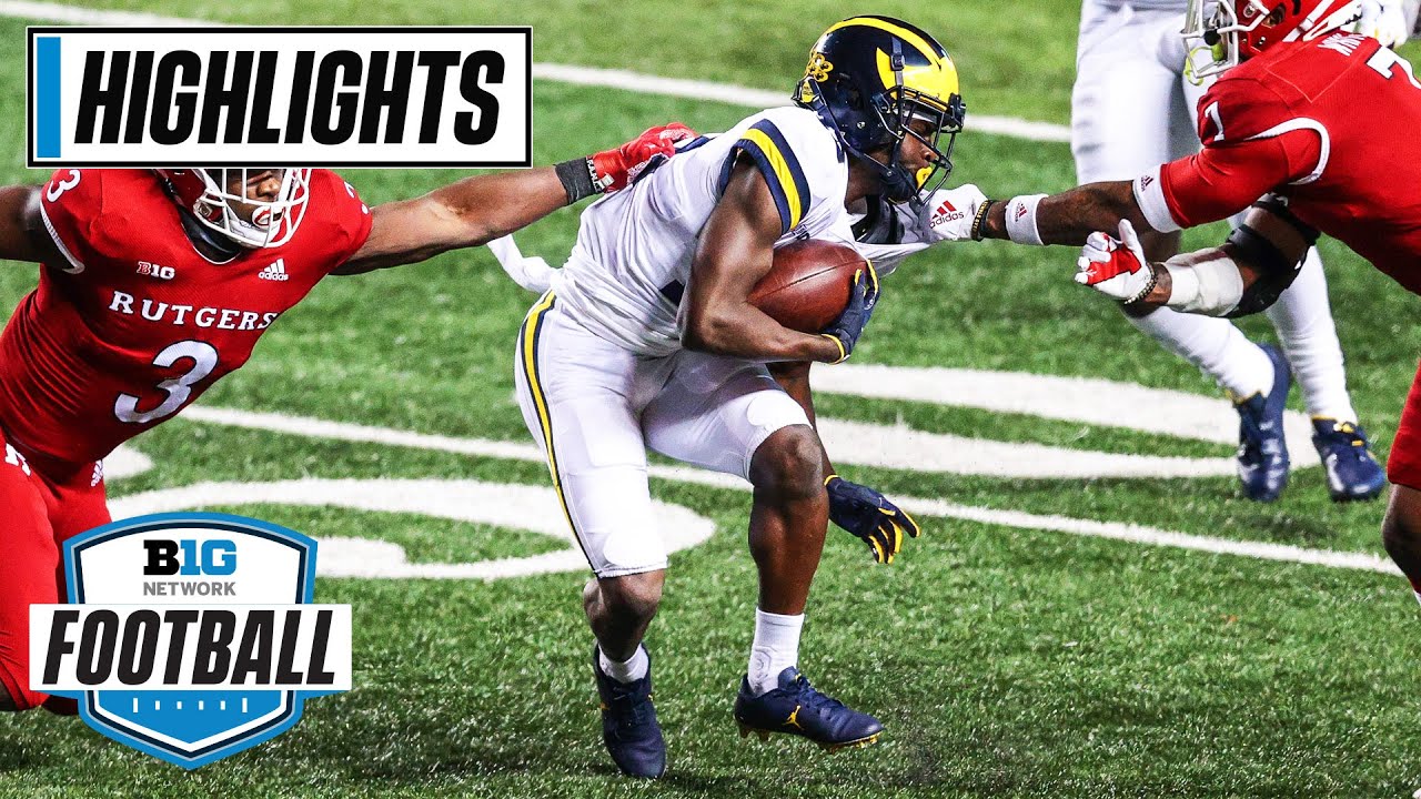 Michigan at Rutgers | Daxton Hill Ends It with a Pick in Triple OT | Nov. 21, 2020 | Highlights