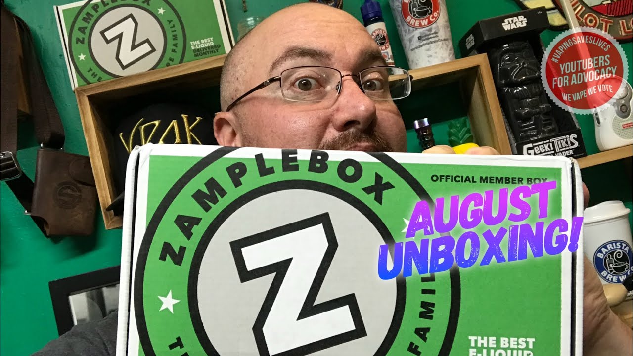 Zamplebox unboxing~ August 2018