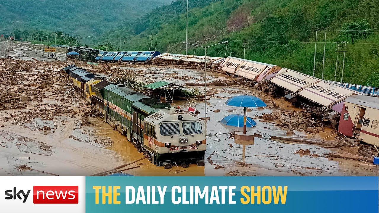 The Daily Climate Show: Flooding and mudslides after heavy rains in India
