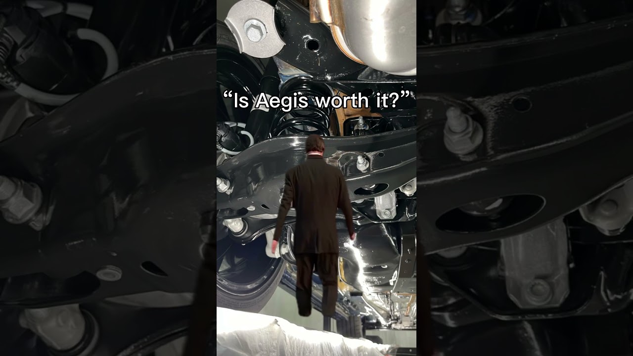 Aegis a short term sacrifice for long term gains!! #anticorrosive #automobile #undercoating