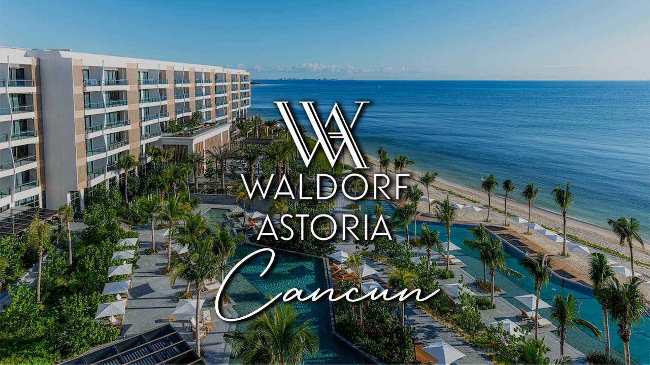 Это один из самых роскошных курортов в Канкуне | Waldorf Astoria Cancun