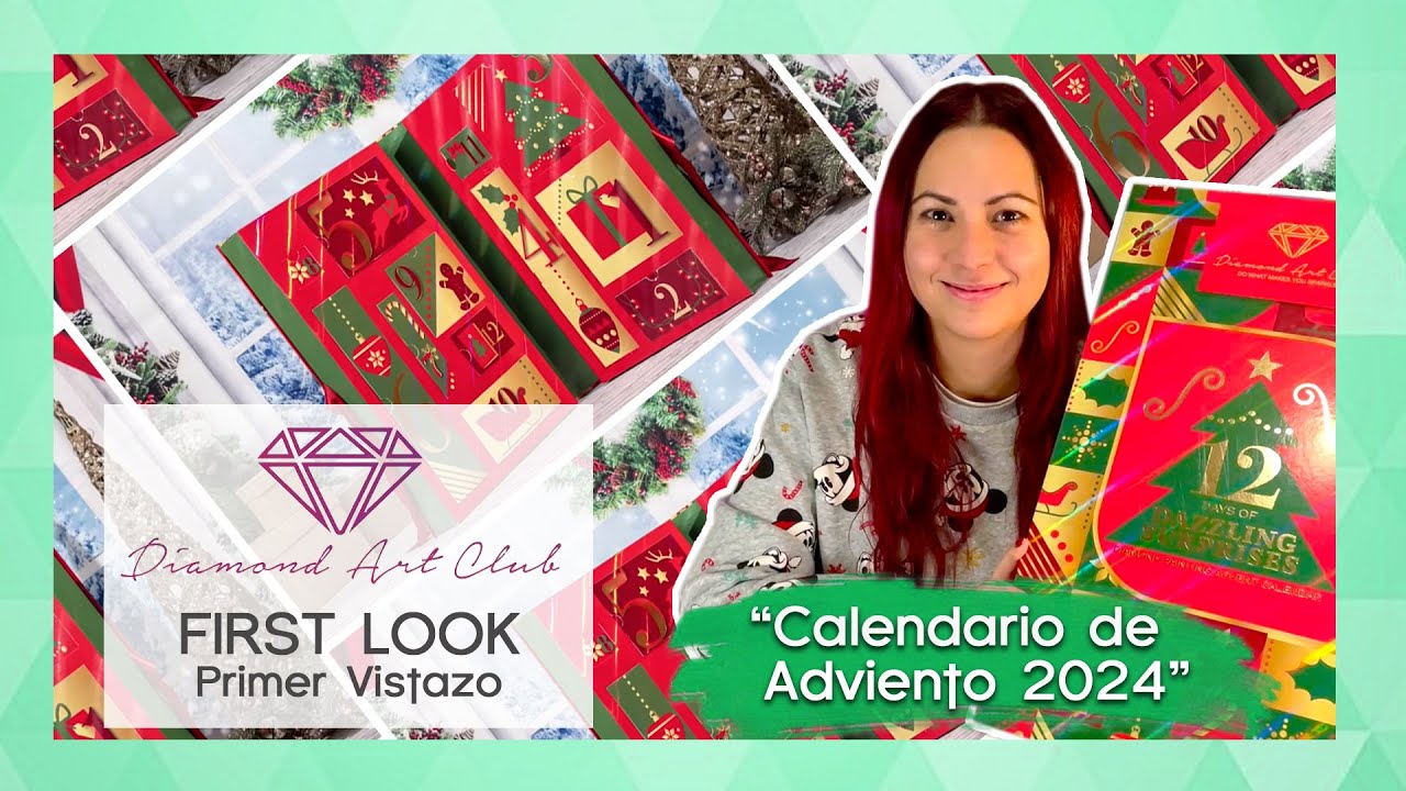Calendario de Adviento de Diamond Art Club 2024 de Diamond Painting