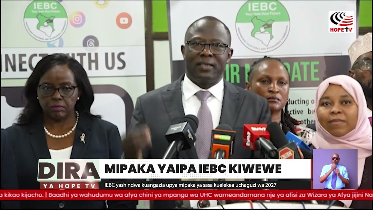 IEBC yashindwa kuangazia upya mipaka ya sasa kuelekea uchaguzi wa 2027   27TH JAN