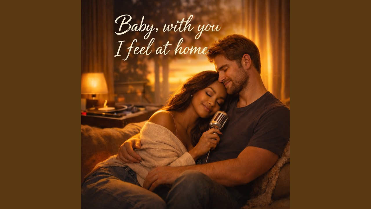 Baby with you I feel at home