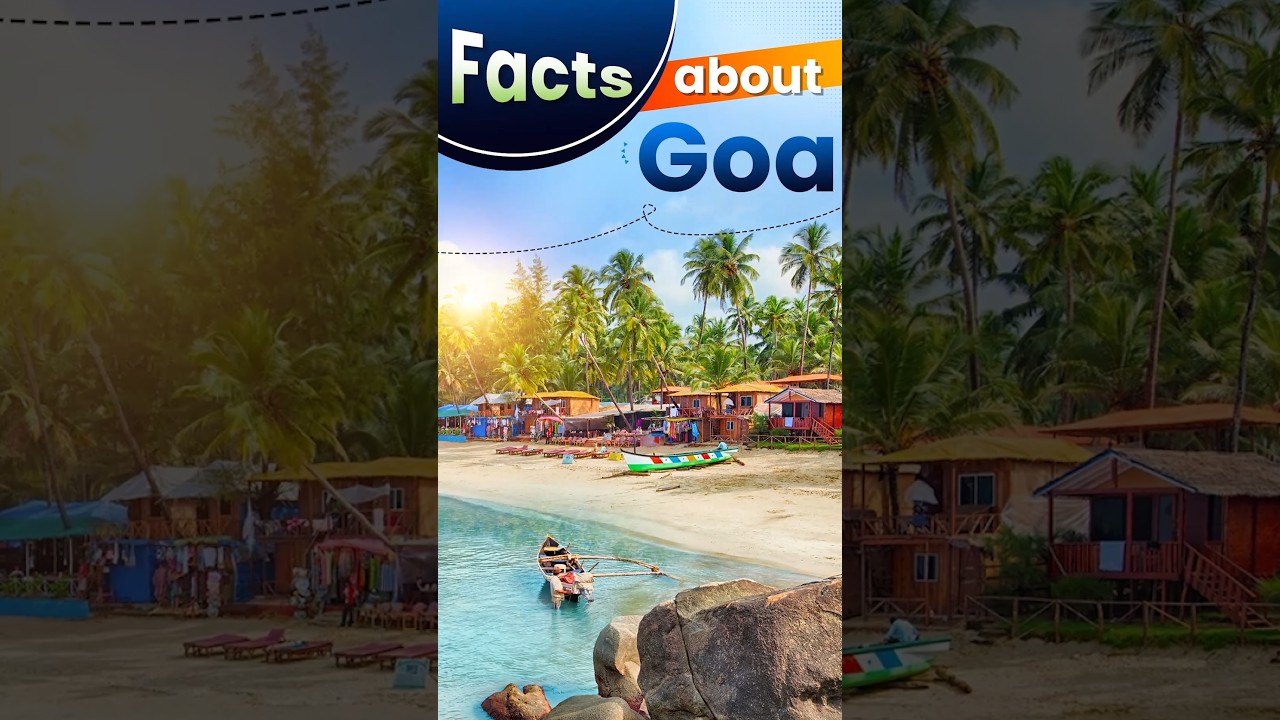 Facts about Goa #india #goa #shortsvideo #shortsfeed