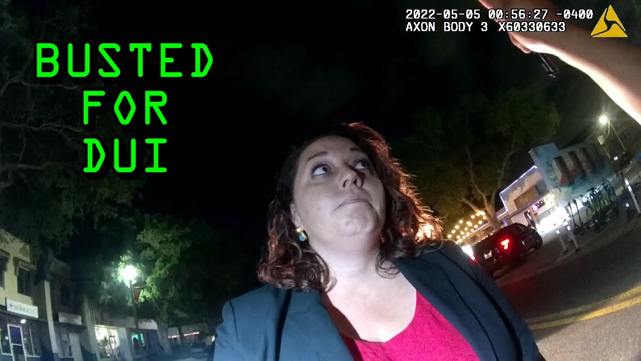 Busted for DUI - St. Petersburg, Florida - May 5, 2022